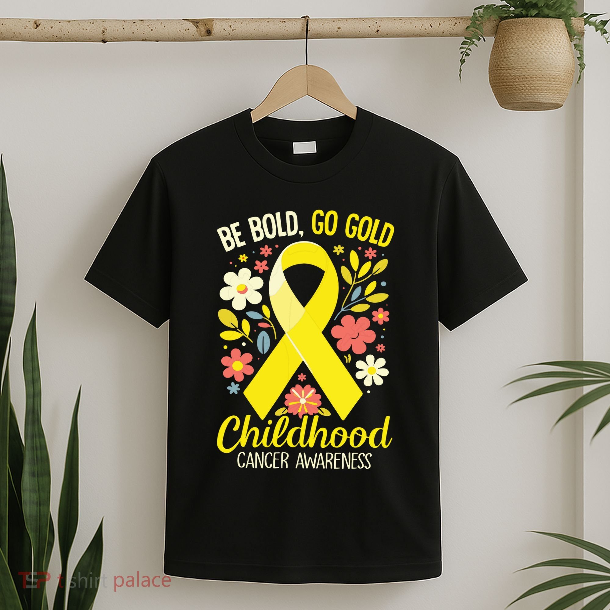 Childhood Be Bold Go Gold Childhood Cancer Awareness T-Shirt