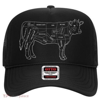 Cow Butcher Beef Cuts Diagram Eat Beef Butcher Cut Chart Hat
