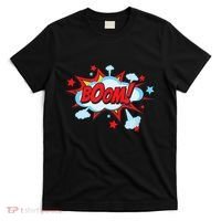 Comic Book BOOM , Funny Retro Costume, Superhero T-Shirt thumb 0