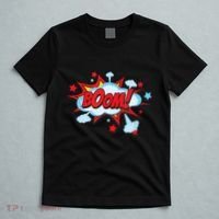 Comic Book BOOM , Funny Retro Costume, Superhero T-Shirt thumb 5