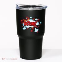 Comic Book BOOM , Funny Retro Costume, Superhero Tumbler thumb 0