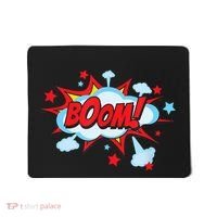Comic Book BOOM , Funny Retro Costume, Superhero Mousepad thumb 0