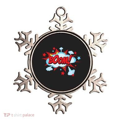 Comic Book BOOM , Funny Retro Costume, Superhero Ornament