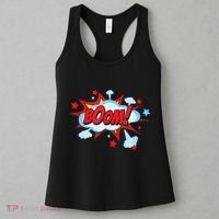 Comic Book BOOM , Funny Retro Costume, Superhero Women's Tank Top thumb 3