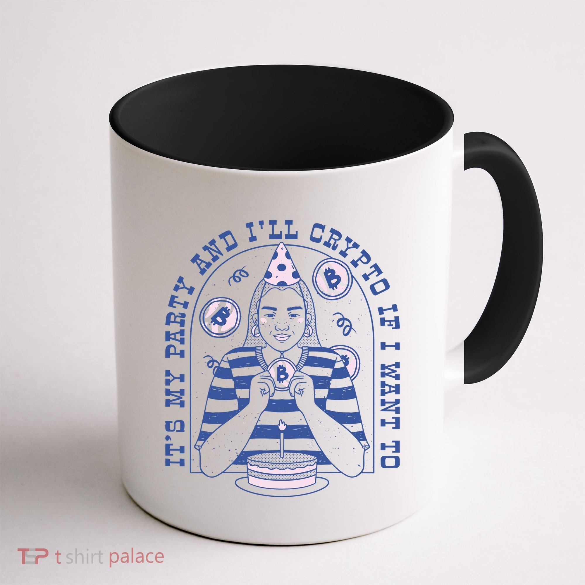 Crypto Bitcoin Birthday Funny Coffee Mug