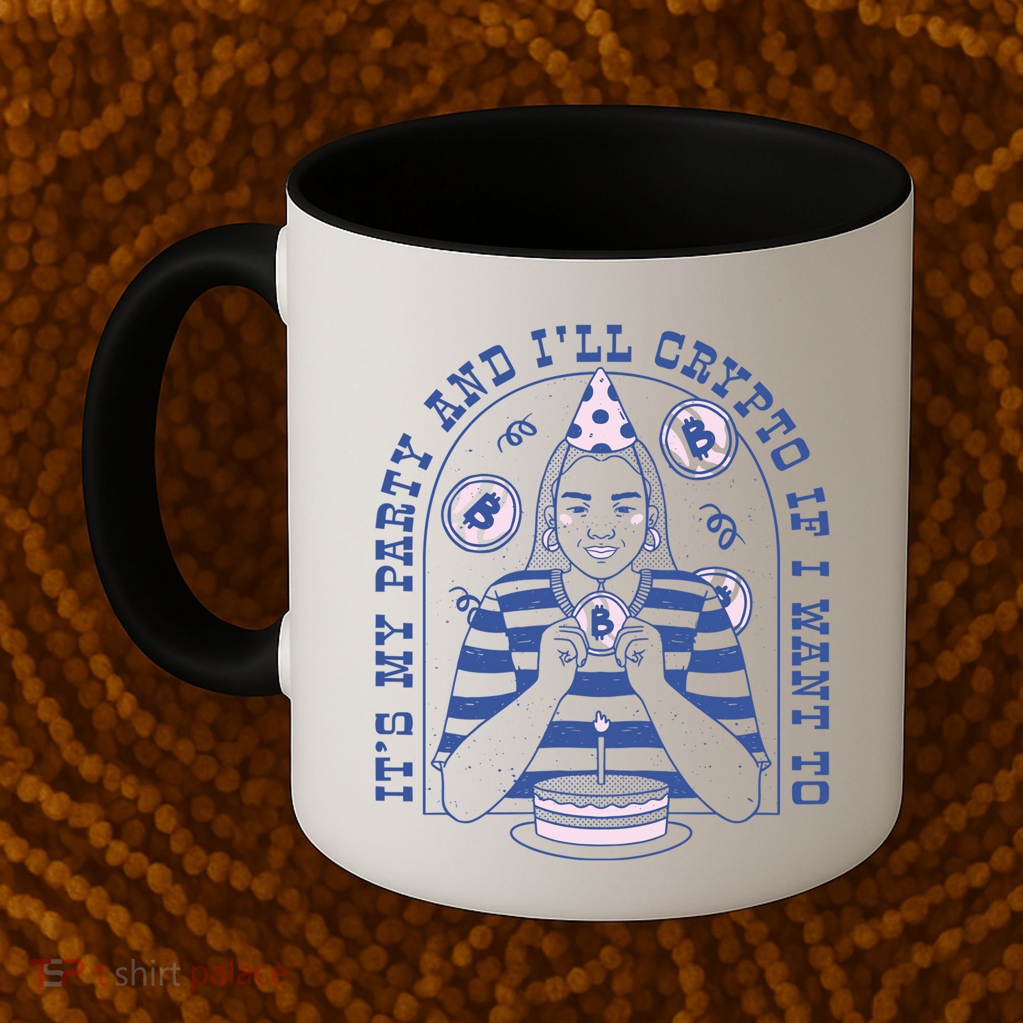Crypto Bitcoin Birthday Funny Coffee Mug