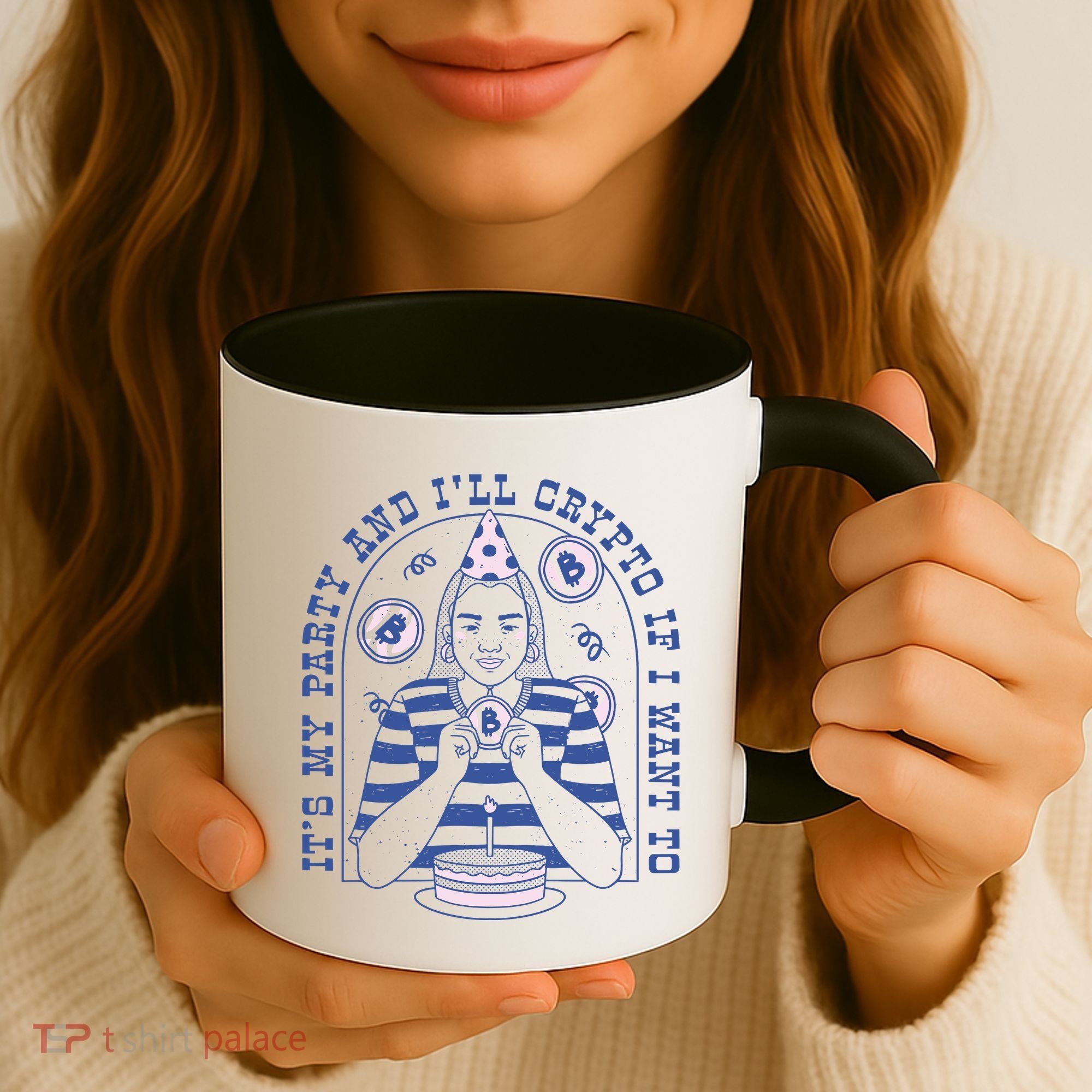 Crypto Bitcoin Birthday Funny Coffee Mug