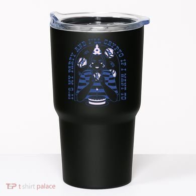 Crypto Bitcoin Birthday Funny Tumbler