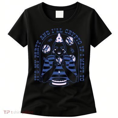 Crypto Bitcoin Birthday Funny Women's T-Shirt