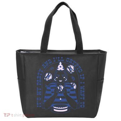 Crypto Bitcoin Birthday Funny Tote Bag