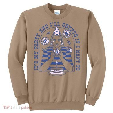Crypto Bitcoin Birthday Funny Sweatshirt