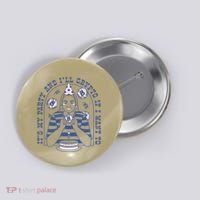 Crypto Bitcoin Birthday Funny Button thumb 0