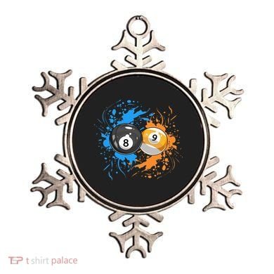 Cool Billiard Balls For 8 Ball And 9 Ball Player Ornament