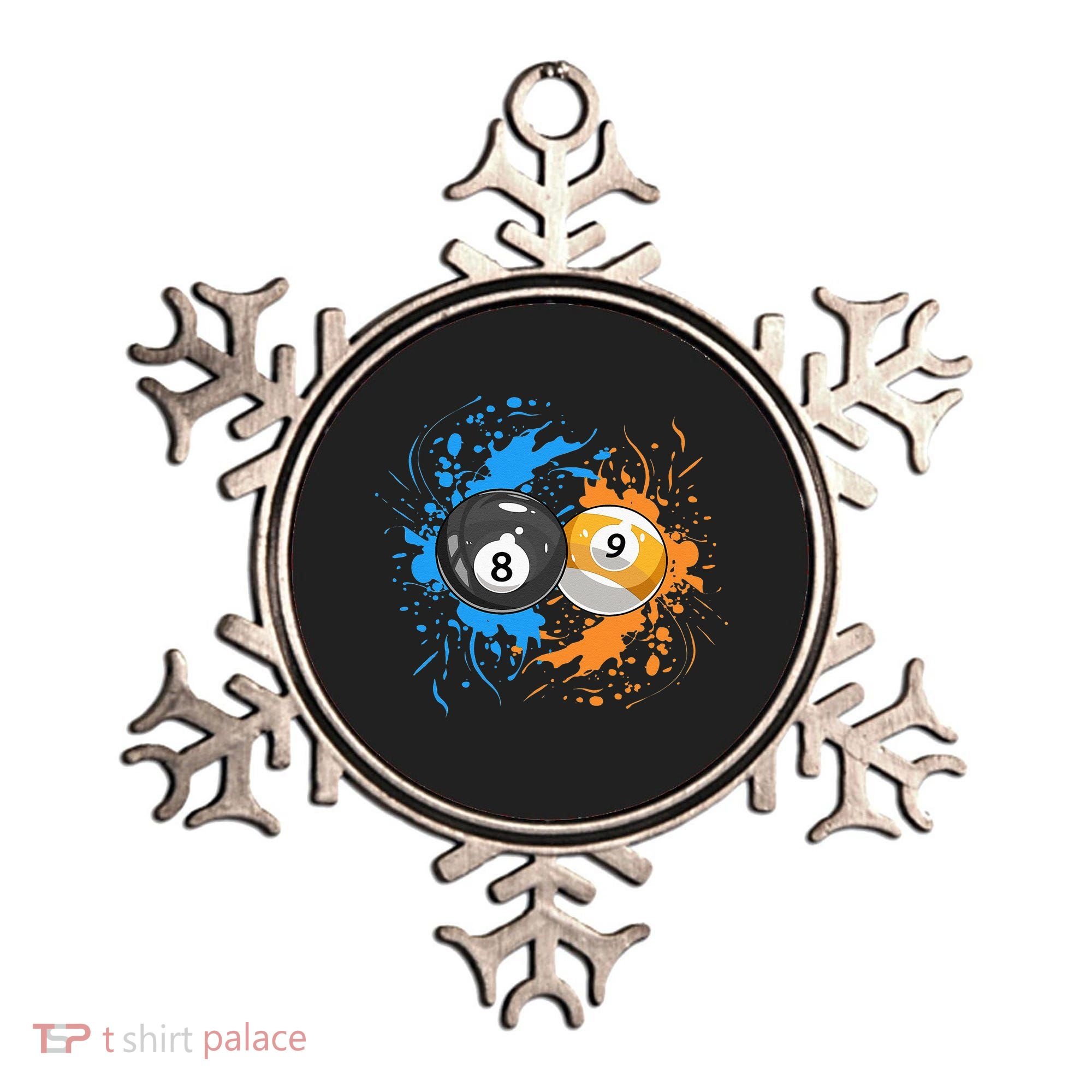 Cool Billiard Balls For 8 Ball And 9 Ball Player Ornament