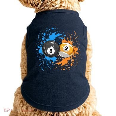 Cool Billiard Balls For 8 Ball And 9 Ball Player Doggie Tank