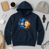 Cool Billiard Balls For 8 Ball And 9 Ball Player Hoodie thumb 3