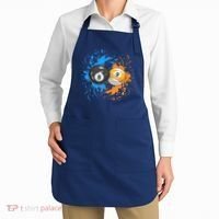 Cool Billiard Balls For 8 Ball And 9 Ball Player Apron thumb 2
