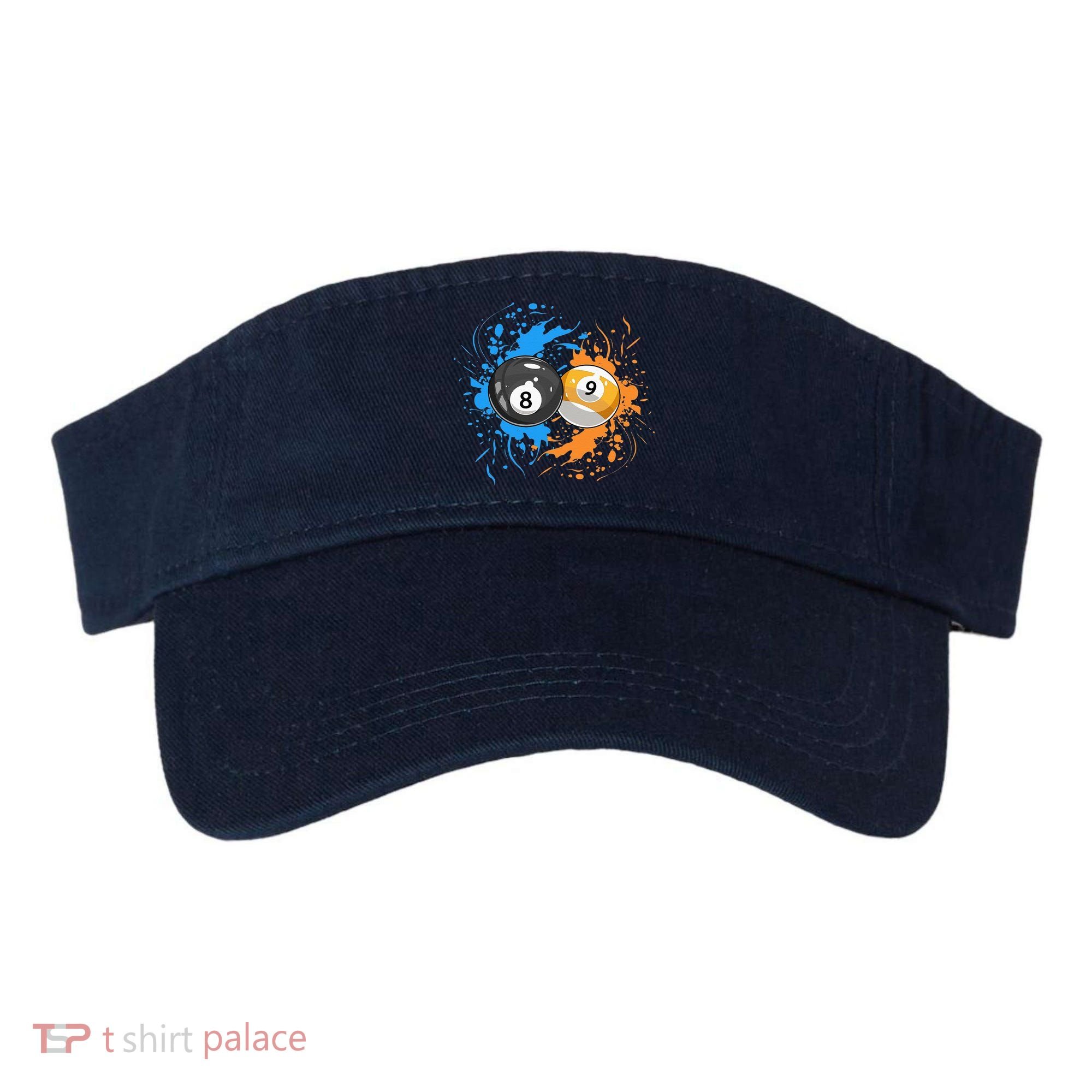 Cool Billiard Balls For 8 Ball And 9 Ball Player Visor