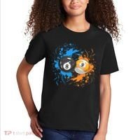 Cool Billiard Balls For 8 Ball And 9 Ball Player Kids T-Shirt thumb 2