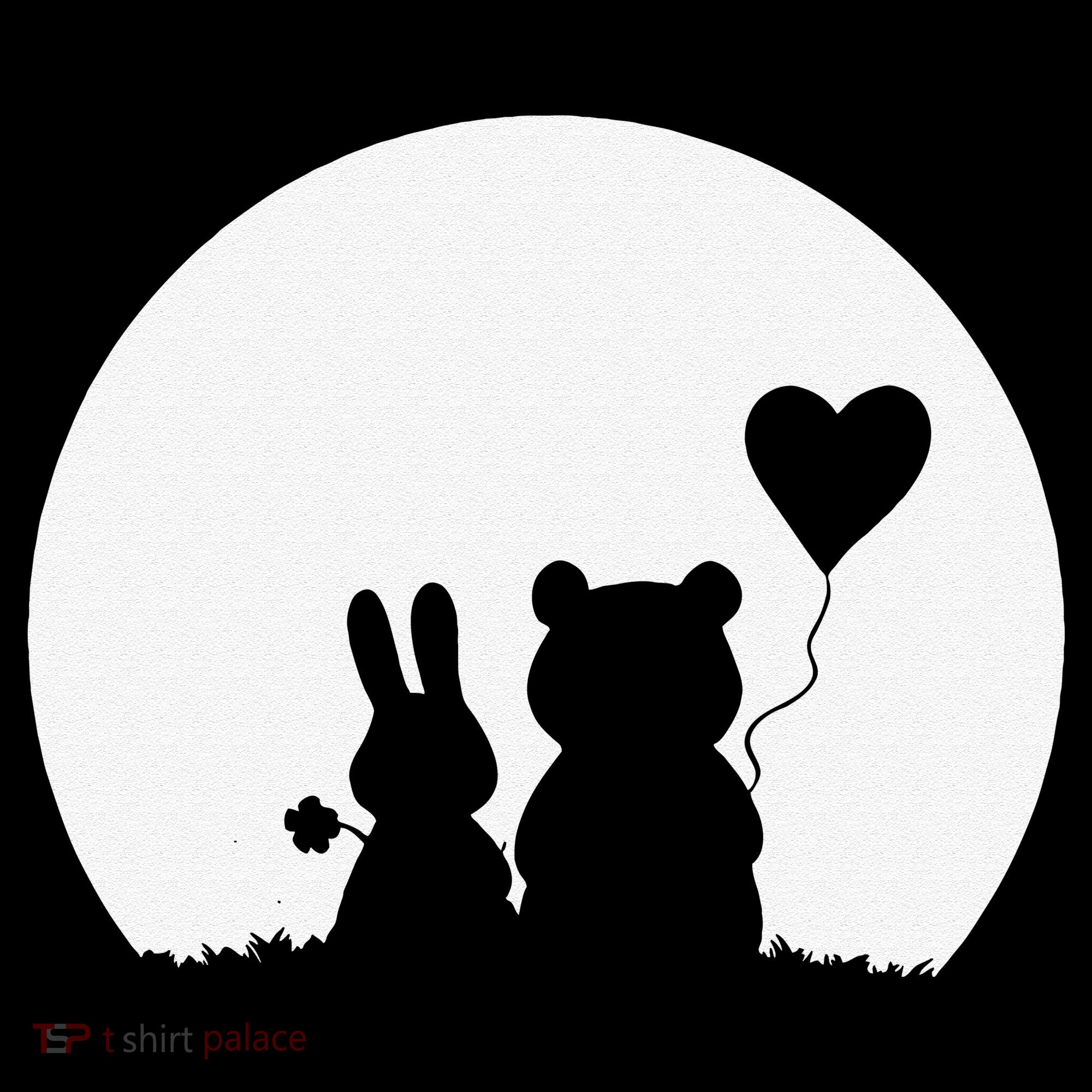 Cute Bunny Bear Love Couple Valentine's Day Rabbit Lover Coffee Mug