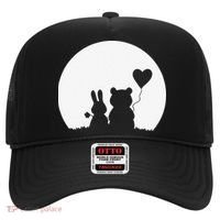 Cute Bunny Bear Love Couple Valentine's Day Rabbit Lover Hat thumb 0