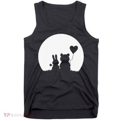 Cute Bunny Bear Love Couple Valentine's Day Rabbit Lover Tank Top