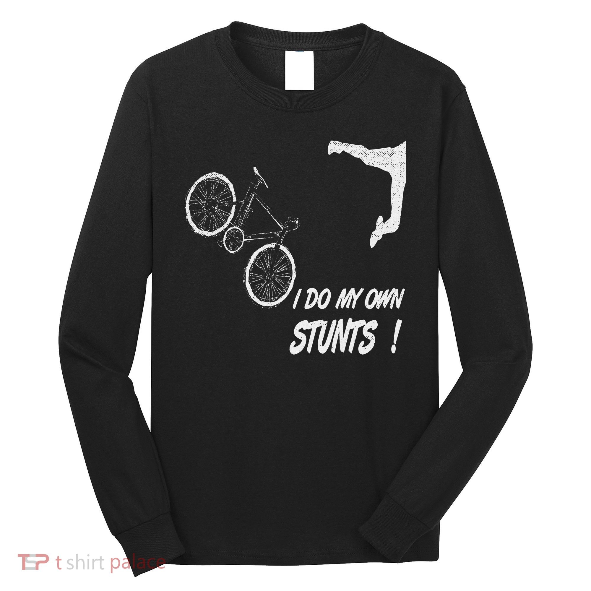 Cyclist Bike, Bicycle Crash Accident Humor Funny Bikes Long Sleeve Shirt