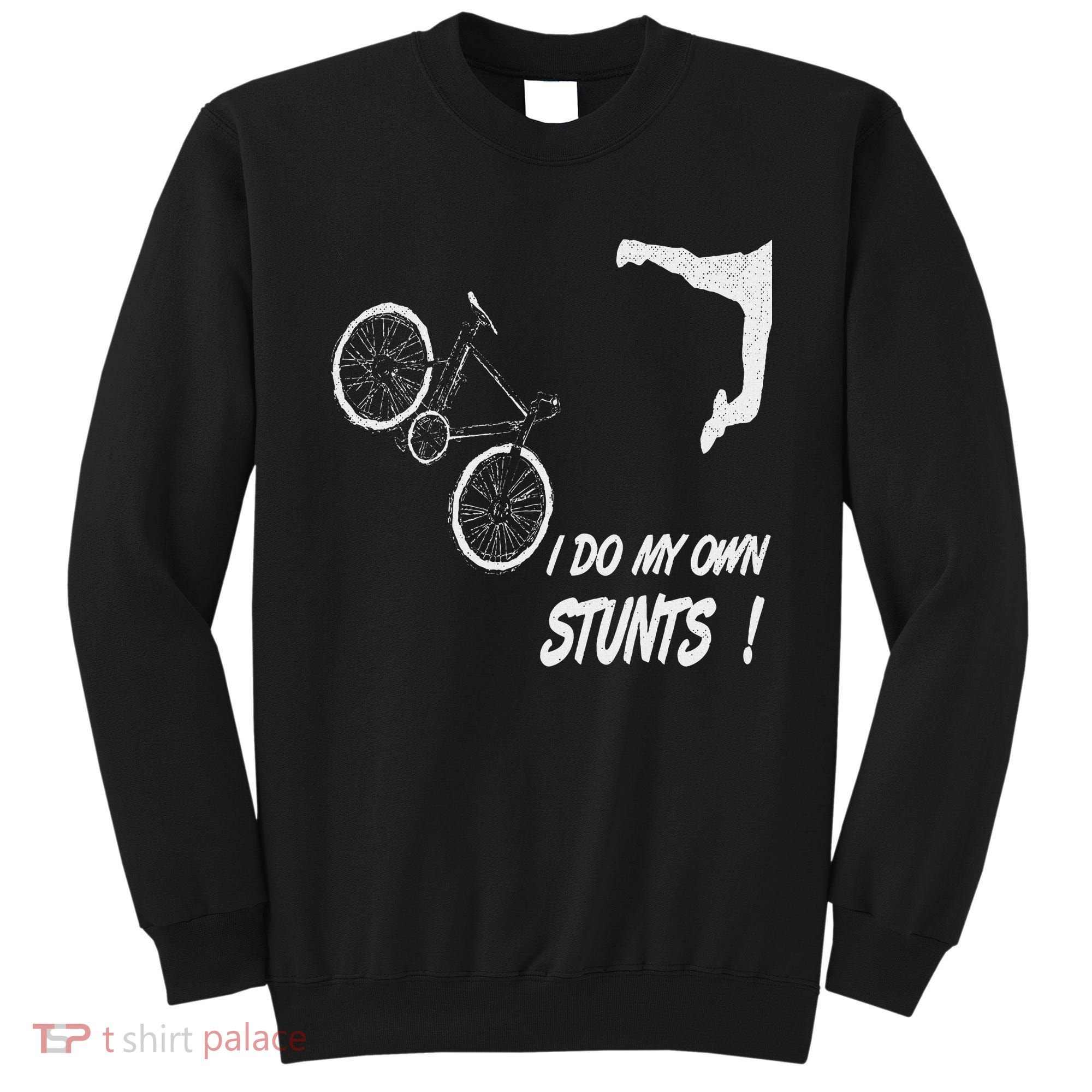Cyclist Bike, Bicycle Crash Accident Humor Funny Bikes Sweatshirt