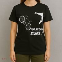Cyclist Bike, Bicycle Crash Accident Humor Funny Bikes T-Shirt thumb 4