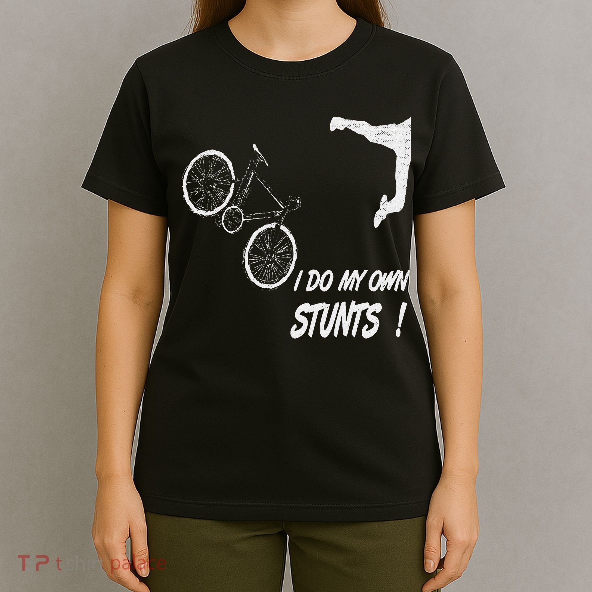 Cyclist Bike, Bicycle Crash Accident Humor Funny Bikes T-Shirt