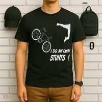 Cyclist Bike, Bicycle Crash Accident Humor Funny Bikes T-Shirt thumb 6