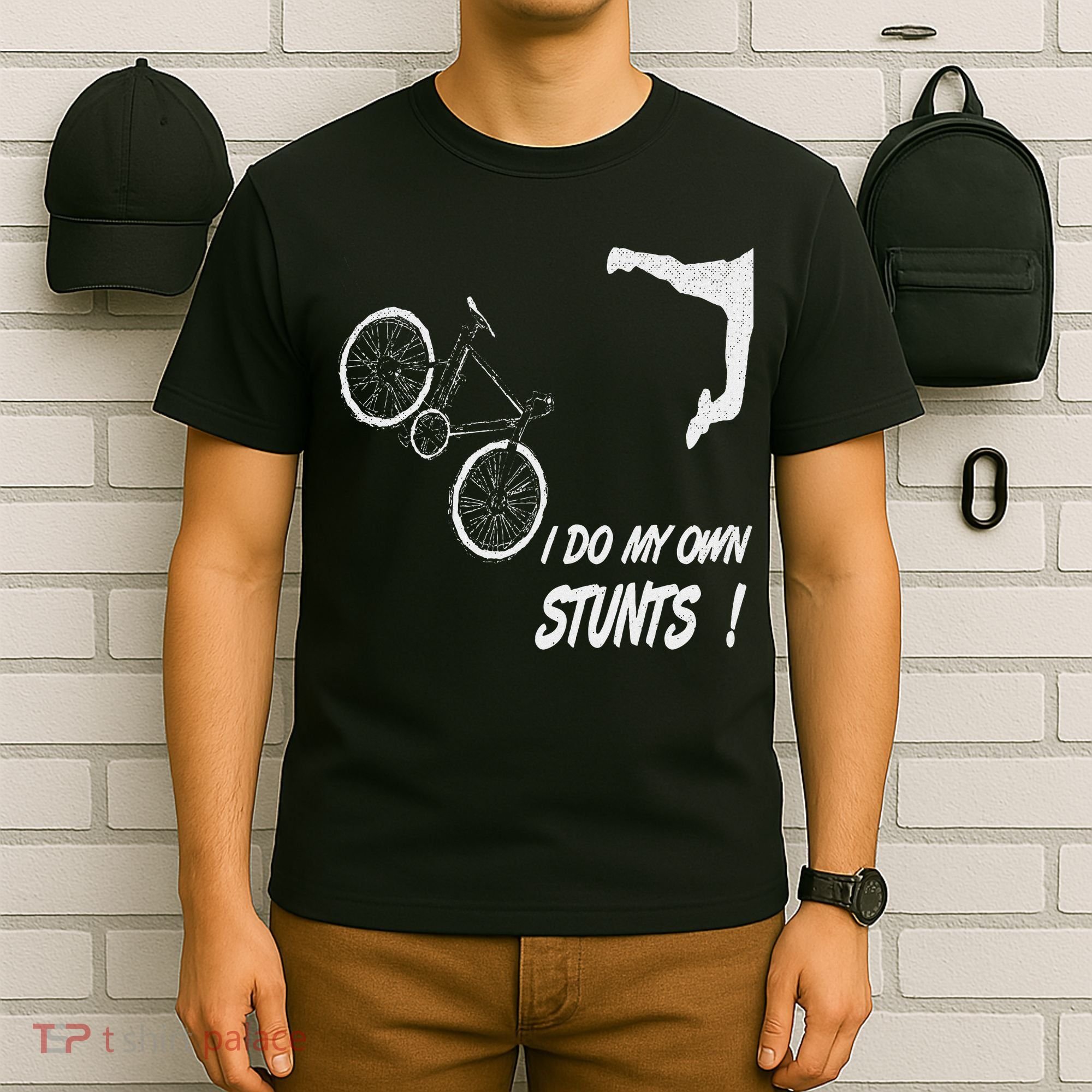 Cyclist Bike, Bicycle Crash Accident Humor Funny Bikes T-Shirt