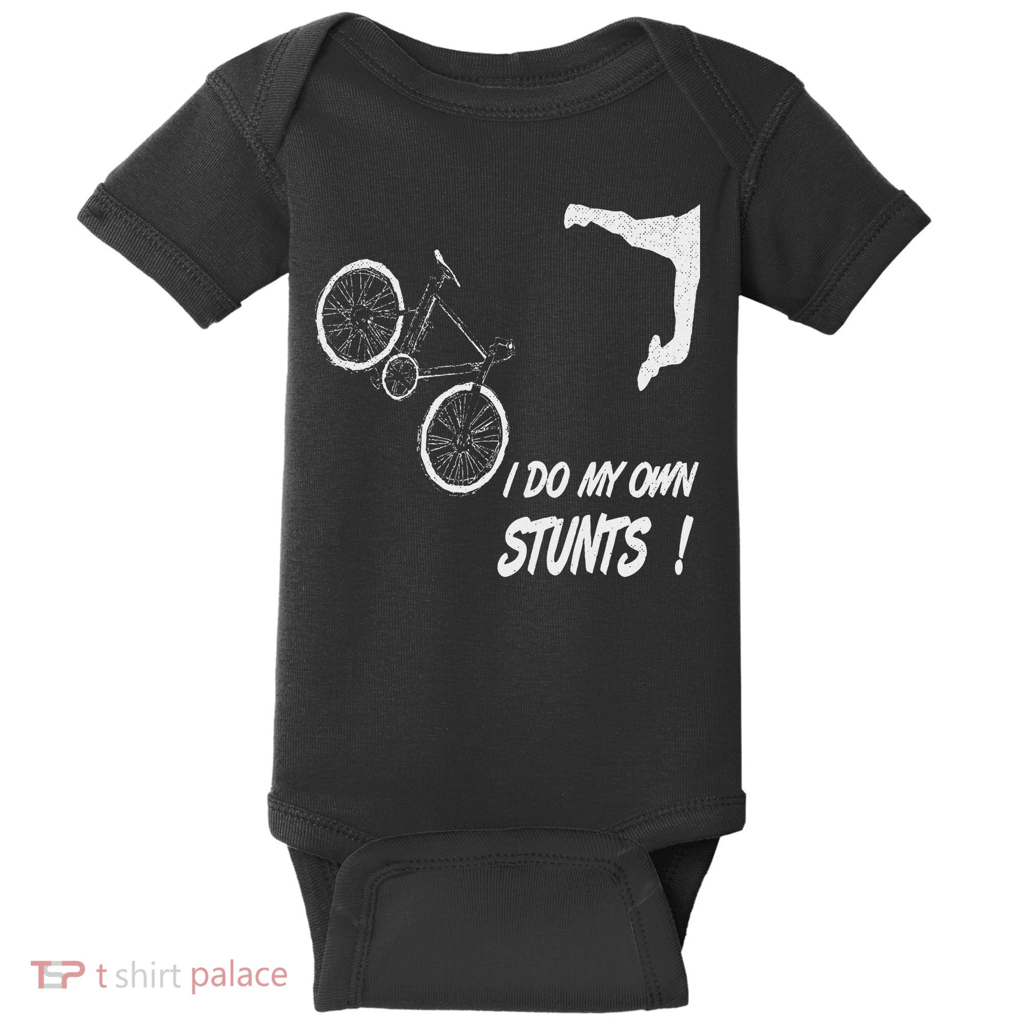 Cyclist Bike, Bicycle Crash Accident Humor Funny Bikes Baby Bodysuit