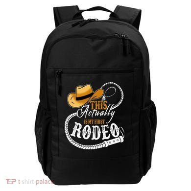 Cowboy Barn Bull Rider Rodeo First Rodeo Backpack