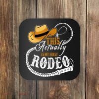Cowboy Barn Bull Rider Rodeo First Rodeo Coaster thumb 0