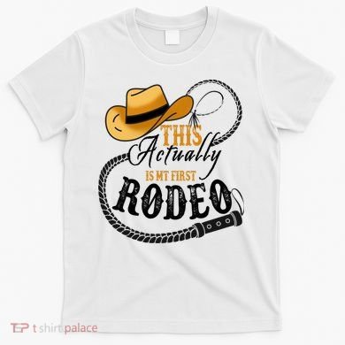 Cowboy Barn Bull Rider Rodeo First Rodeo T-Shirt