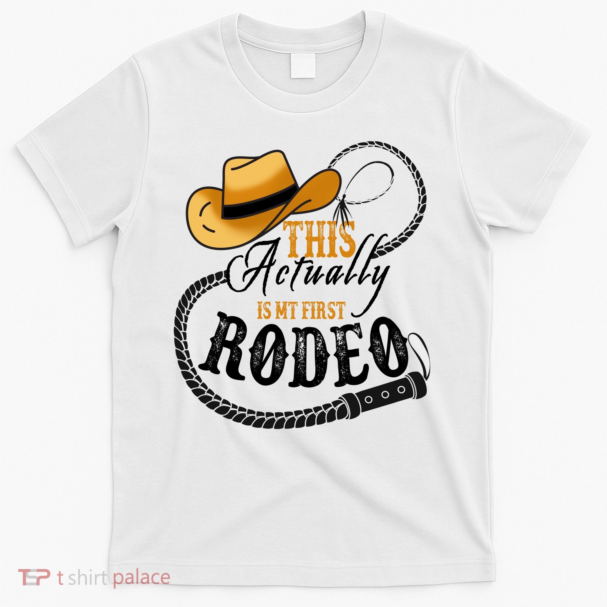 Cowboy Barn Bull Rider Rodeo First Rodeo T-Shirt