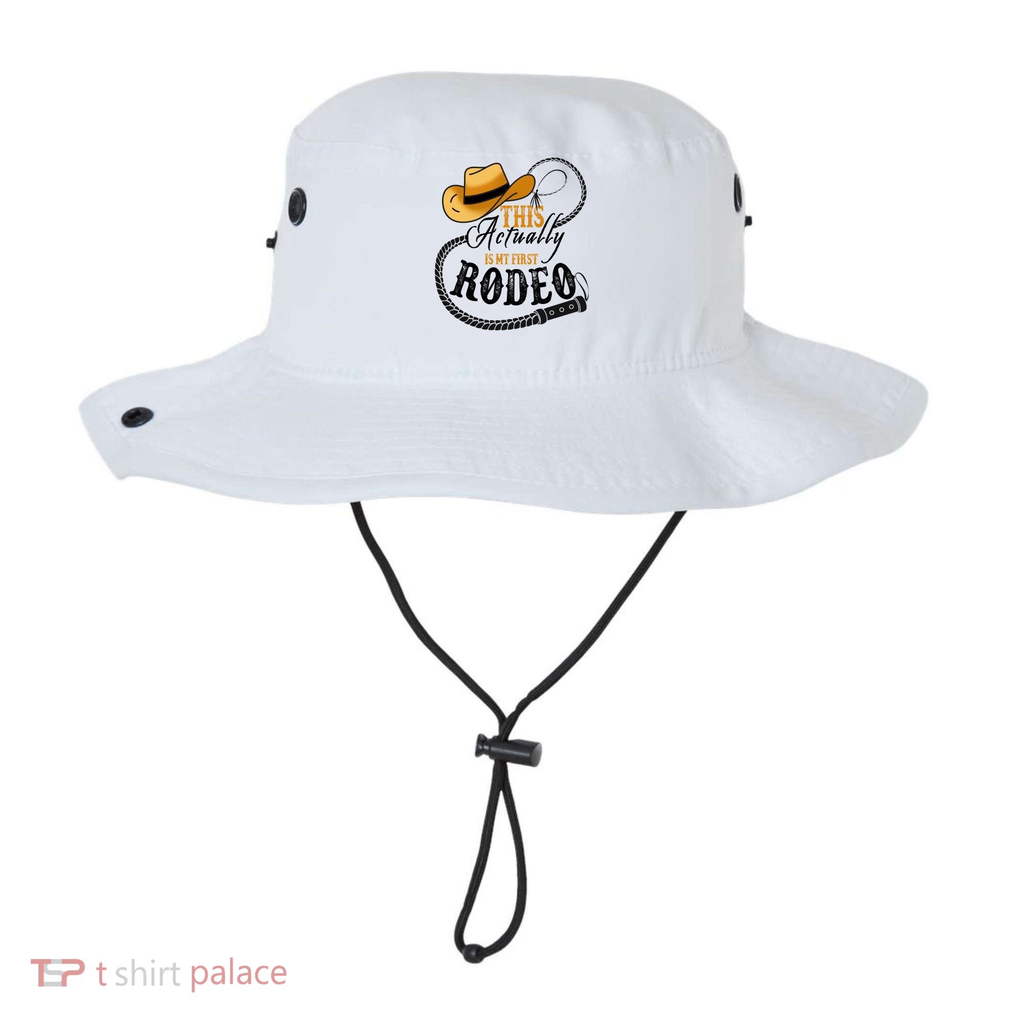 Cowboy Barn Bull Rider Rodeo First Rodeo Bucket Hat
