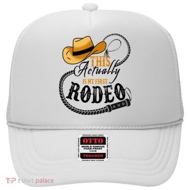 Cowboy Barn Bull Rider Rodeo First Rodeo Hat