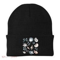Coquette Blue Bow Ocean Beach Retro Summer Women Beanie thumb 0