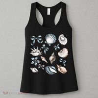 Coquette Blue Bow Ocean Beach Retro Summer Women Women's Tank Top thumb 3