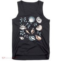 Coquette Blue Bow Ocean Beach Retro Summer Women Tank Top thumb 0
