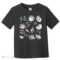 Coquette Blue Bow Ocean Beach Retro Summer Women Toddler T-Shirt thumb 0