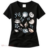 Coquette Blue Bow Ocean Beach Retro Summer Women Women's T-Shirt thumb 0