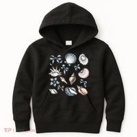 Coquette Blue Bow Ocean Beach Retro Summer Women Kids Hoodie thumb 0