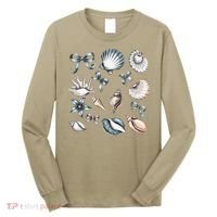 Coquette Blue Bow Ocean Beach Retro Summer Women Long Sleeve Shirt thumb 0