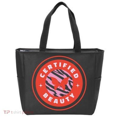 Certified Beauty Butterfly Cute Gift Tote Bag
