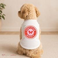 Certified Beauty Butterfly Cute Gift Doggie Tank thumb 2