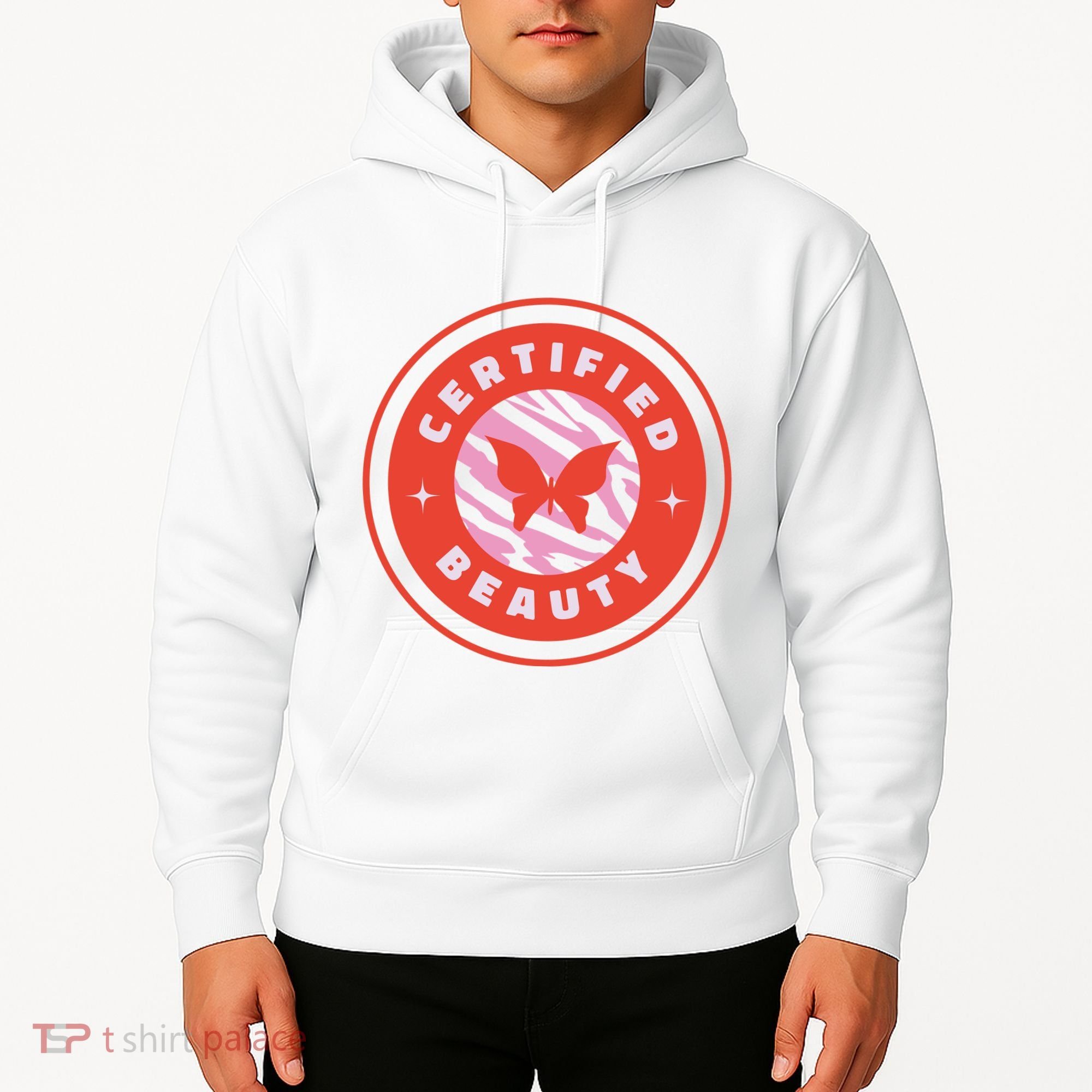 Certified Beauty Butterfly Cute Gift Hoodie