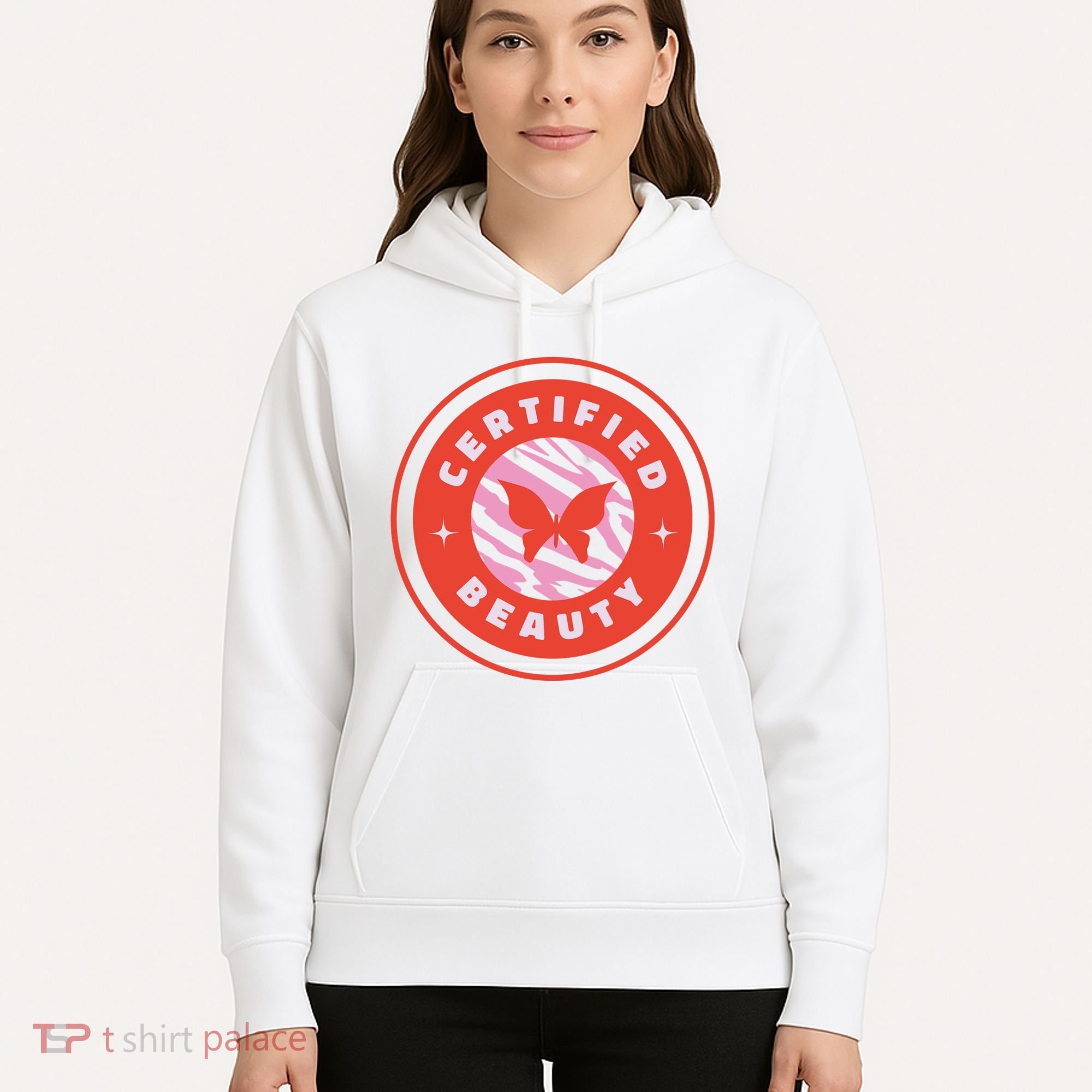 Certified Beauty Butterfly Cute Gift Hoodie